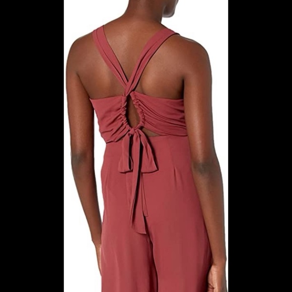 BCBG Cutout Crisscross Back Jumpsuit - Picture 5 of 13